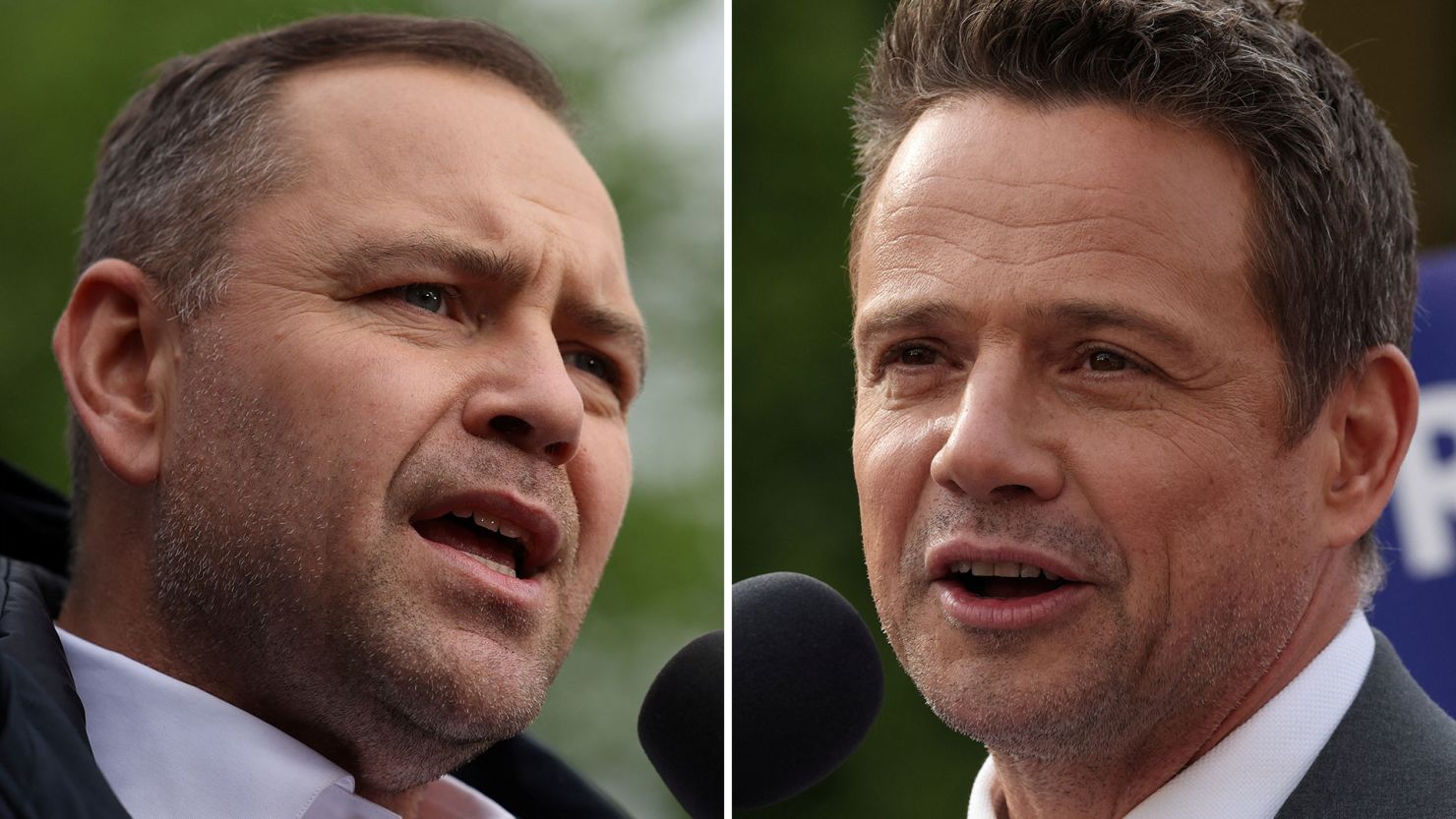 Karol Nawrocki et Rafał Trzaskowski.