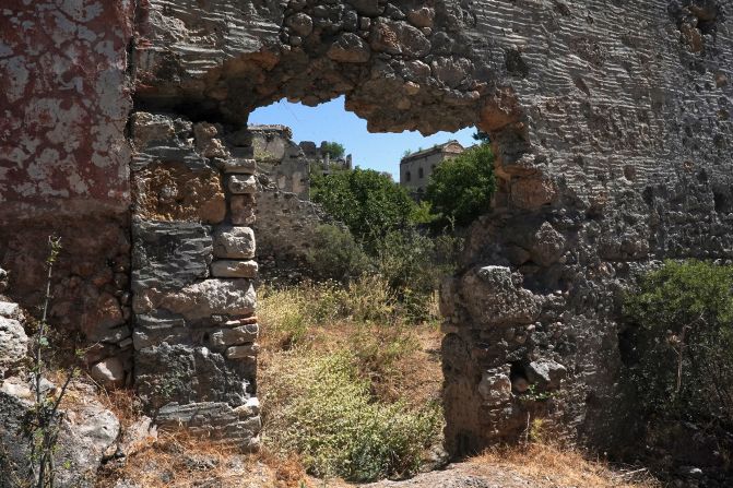 <strong>Natural forces: </strong>Earthquakes and storms have also played their part in reducing the buildings of the town to ruin, says guidebook author Jane Akatay.