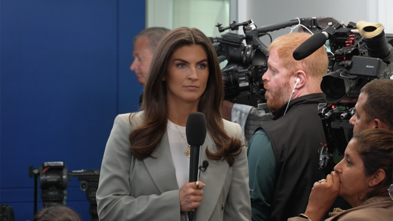 From Trump denying it’s his signature on Epstein letter to the killing of Charlie Kirk, Kaitlan Collins is behind the scenes