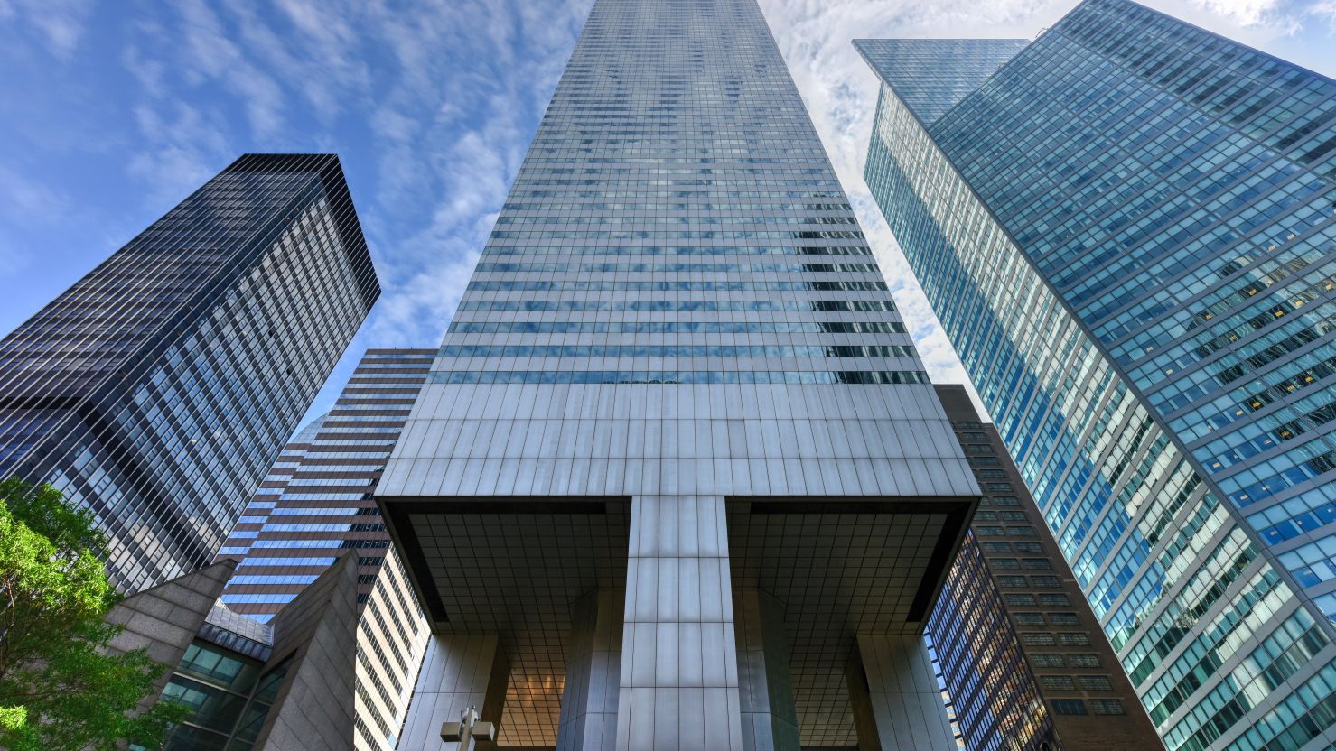 The Citigroup Center office tower in New York City.