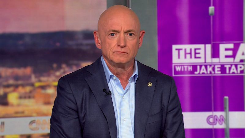 Sen. Mark Kelly on Trump’s threats: ‘I’m not gonna be intimidated by this President’