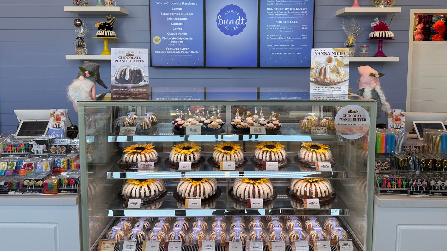 Kelsey Hunt’s Nothing Bundt Cakes store location in Spanish Fork, Utah, on January 15.