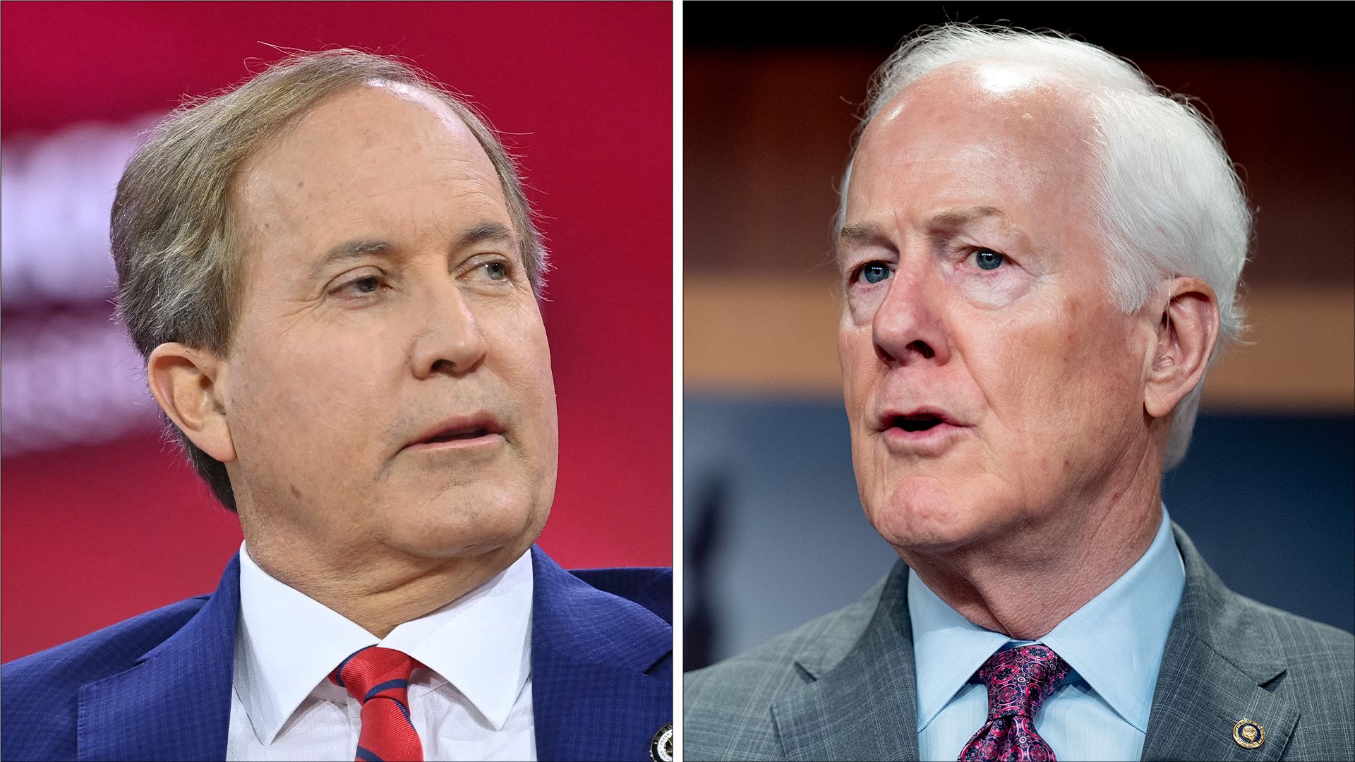 Paxton and Cornyn, locked in US Senate primary, use official power in redistricting fight | CNN Politics