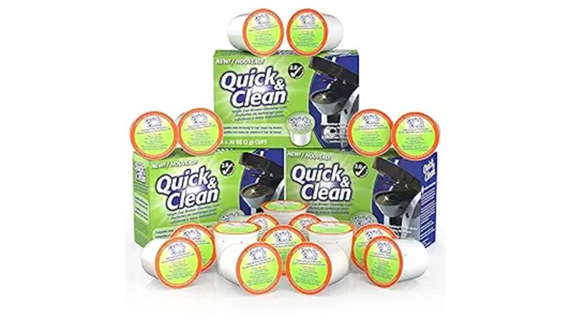 Keurig cleaning clearance cups