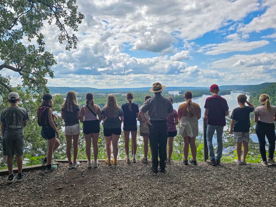 Brian Gibbs said the National Park Service hired him in June 2024 under a career conditional, competitive service status. At Effigy Mounds National Monument, he helped educate visitors about the more than a dozen American Indian tribes associated with the park, he said.