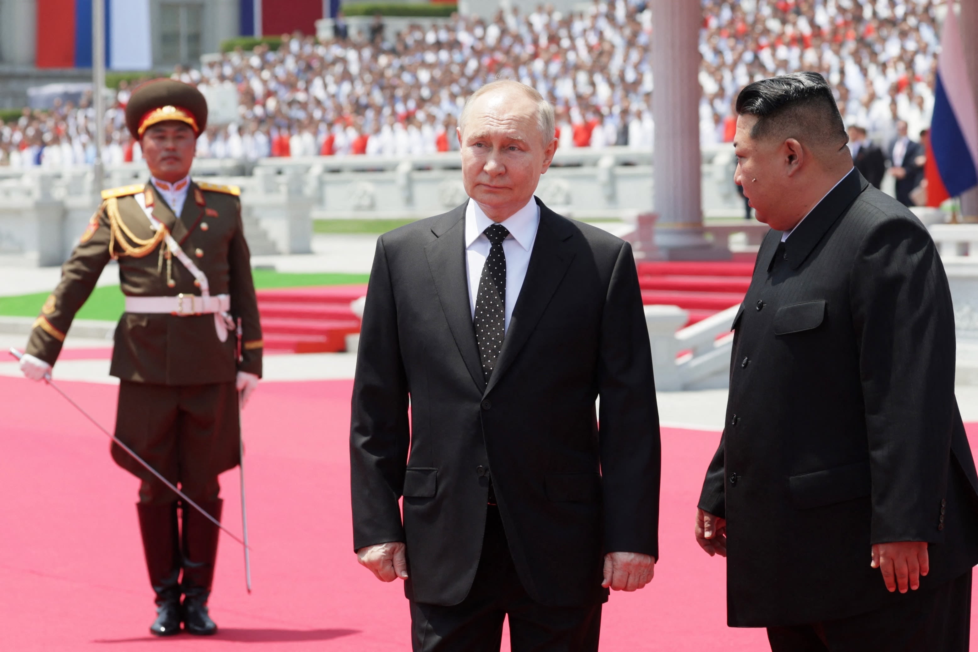 Mira el encuentro de Vladimir Putin con Kim Jong Un en Corea del Norte