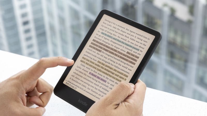 The Kindle Colorsoft is on sale for 20% off at Amazon | CNN