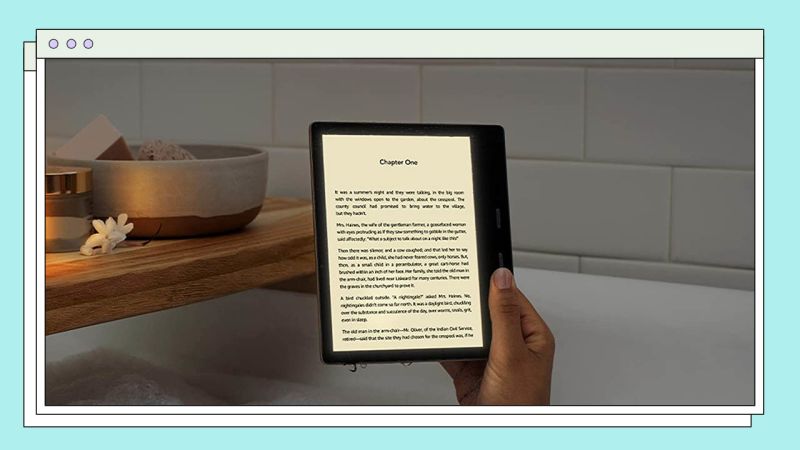The Kindle Oasis is 20% off for October's Amazon Prime Day 2023