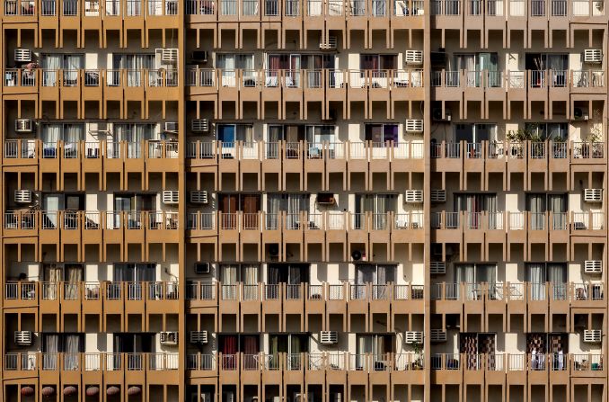 King Faisal Street, Sharjah: While King Faisal Street, in Sharjah, might be better known for its mosque, one of the largest in the UAE, it's this residential block that captured AlMoosawi’s attention.
