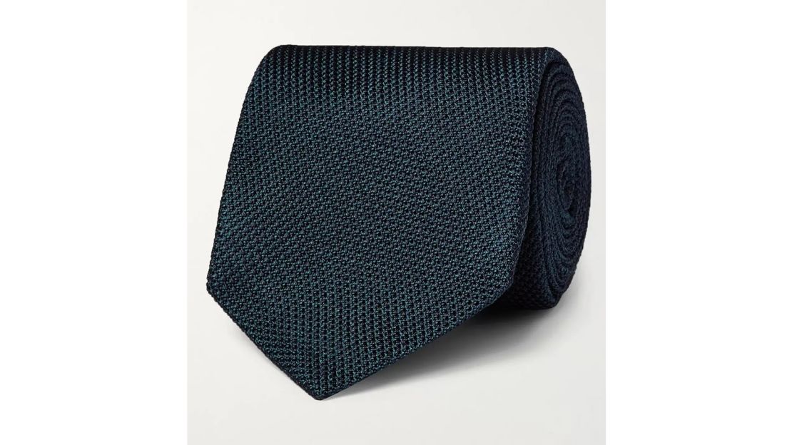 Kingsman + Drake’s 8-Centimeter Silk-Grenadine Tie 