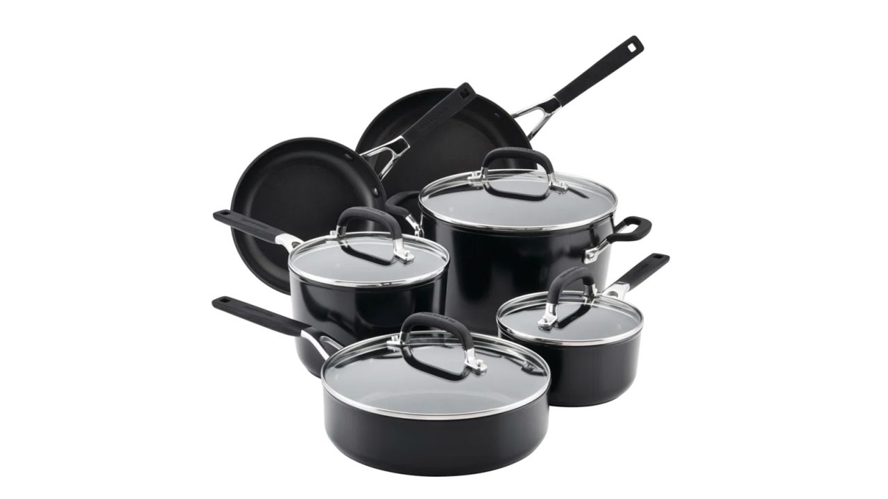 KitchenAid 10-Piece Hard Anodized Nonstick Cookware Set cnnu.jpg