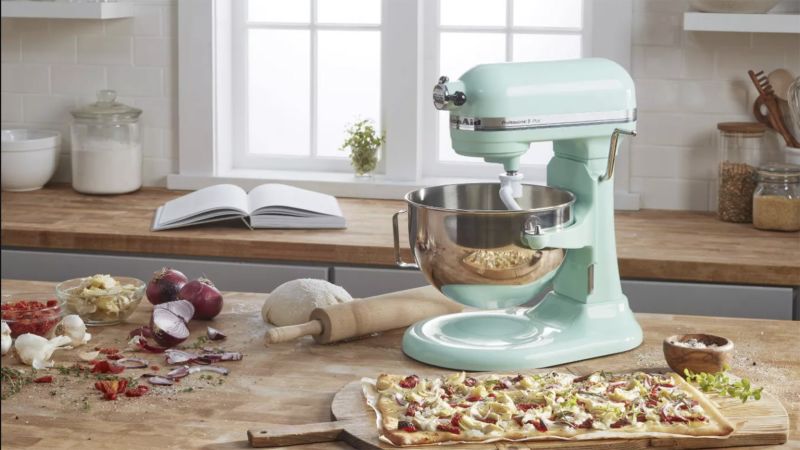 Green kitchenaid outlet stand mixer