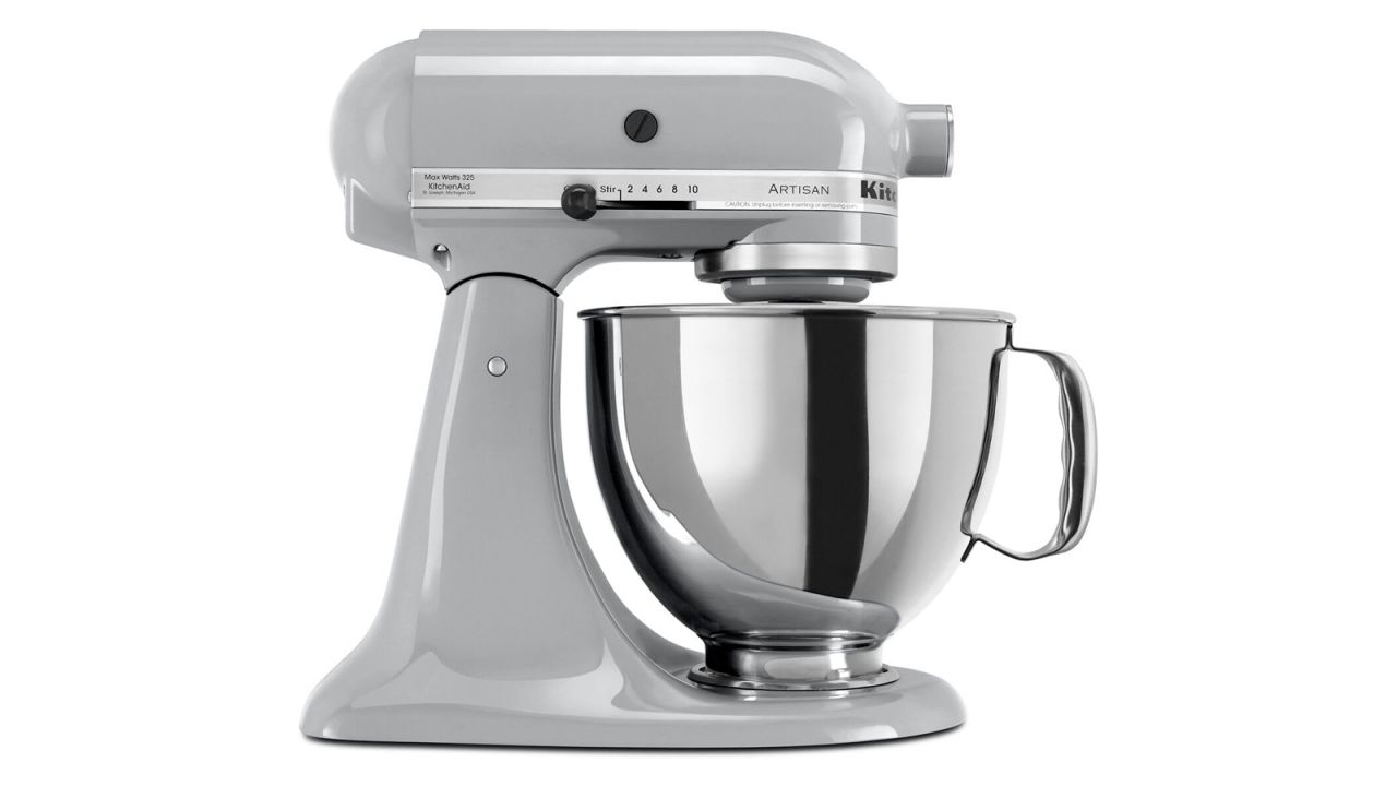 KitchenAid Artisan Series 5-Quart 10-Speed Metallic Chrome Residential  Stand Mixer in the Stand Mixers department at