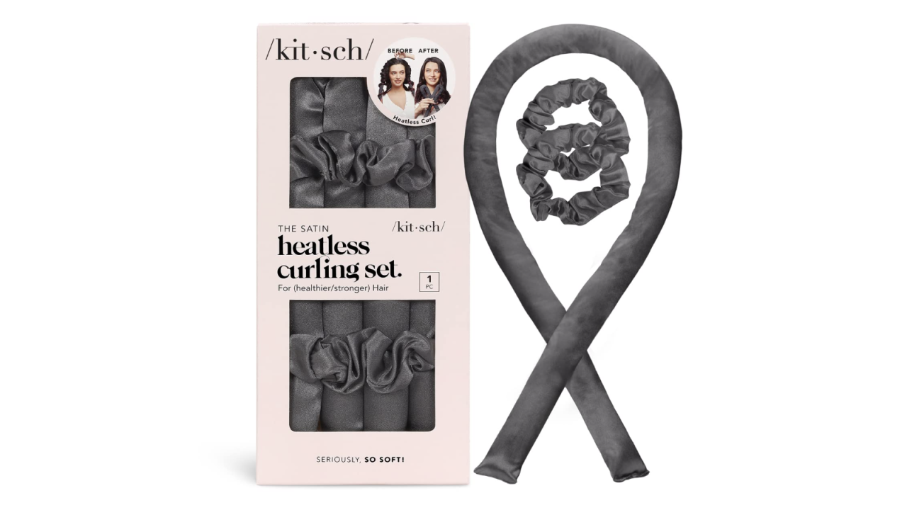 Kitsch Satin Heatless Curling Set