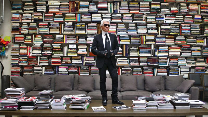 Inside the many, many glamorous homes owned by fashion designer Karl Lagerfeld