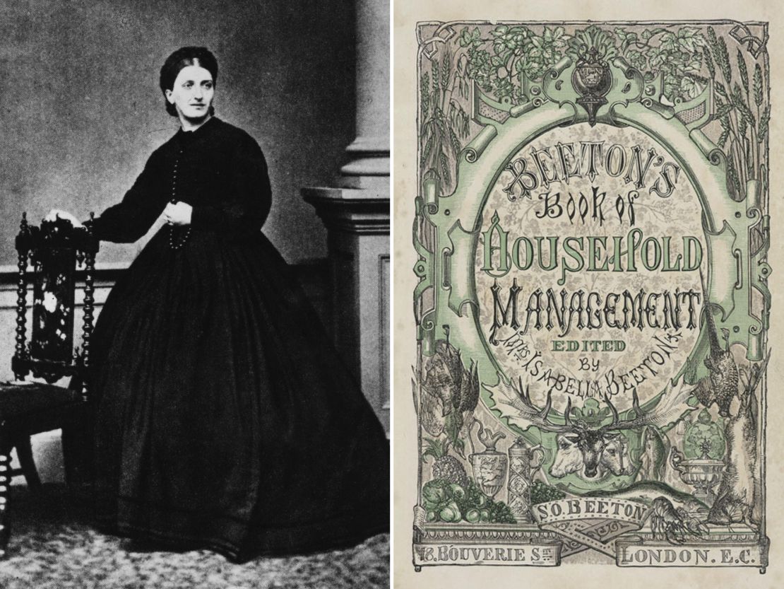 Victorian era cookbooks, like Isabella Beeton's "Book of Household Managment," helped popularize the concept of a cooked breakfast in the UK.