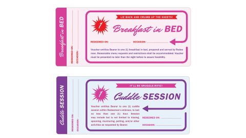 Knock Knock Vouchers for Lovers