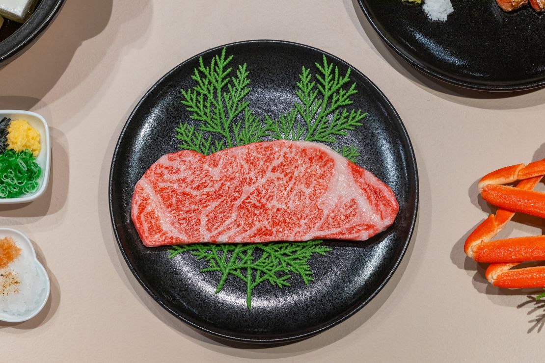 Kōbe-gyū is beef from Tajima cattle, raised in Hyōgo Prefecture where the city of Kōbe is located. It became well-known in the late 19th century after being shipped from Kōbe to Yokohama for visitors arriving from the USA and Europe.