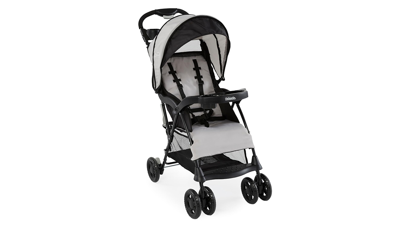 Kolcraft Cloud Plus Lightweight Easy Fold Compact Toddler Stroller stock photo
