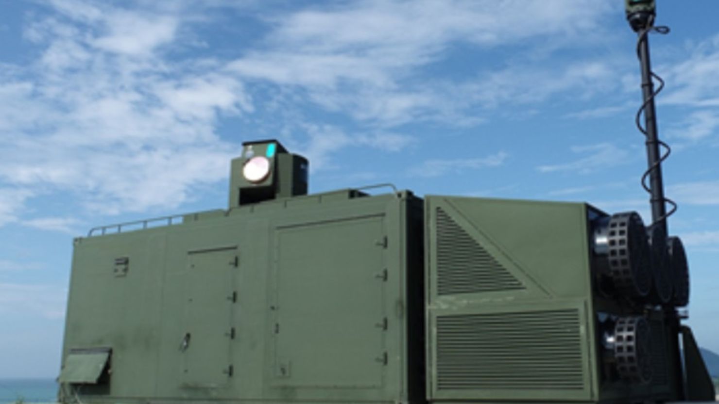 The Block-I laser system is shown in a handout photo from South Korea's Defense Acquisition Program Administration.