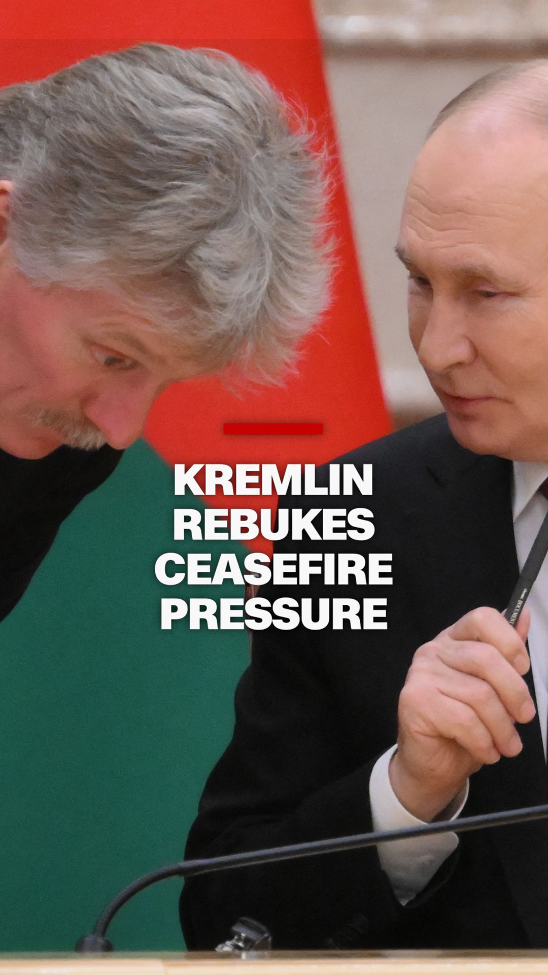 On the heels of European leaders ramping up pressure on Russian President Vladimir Putin to agree to a 30-day ceasefire with Ukraine, Kremlin spokesperson Dmitry Peskov tell's CNN's Frederik Pleitgen in Moscow why the country is "resistant to any kind of pressure."