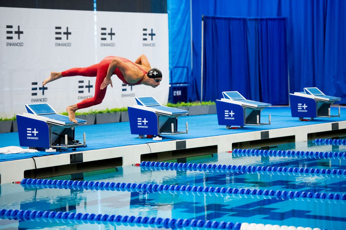 Kristian Gkolomeev has already gone under the current world record in the men's 50m