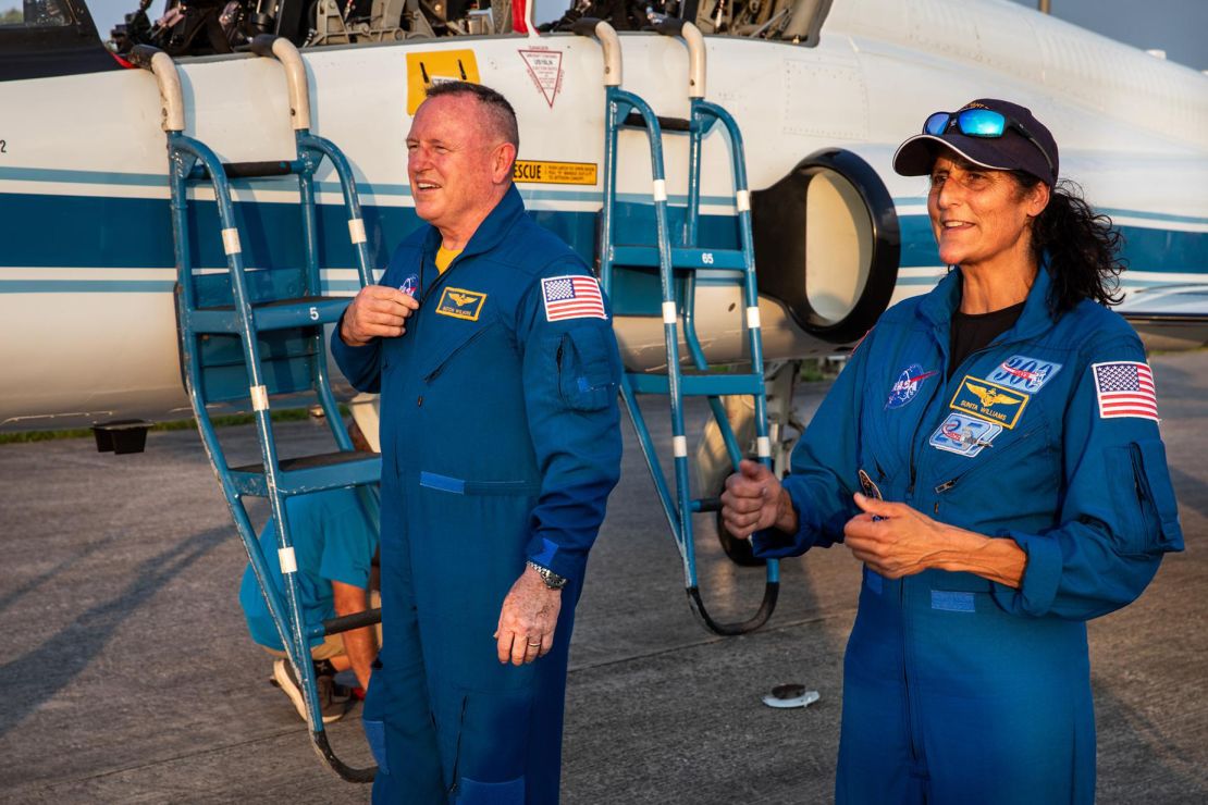 NASA astronauts Butch Wilmore (left) and Suni Williams have been in quarantine to protect their health since the end of April.