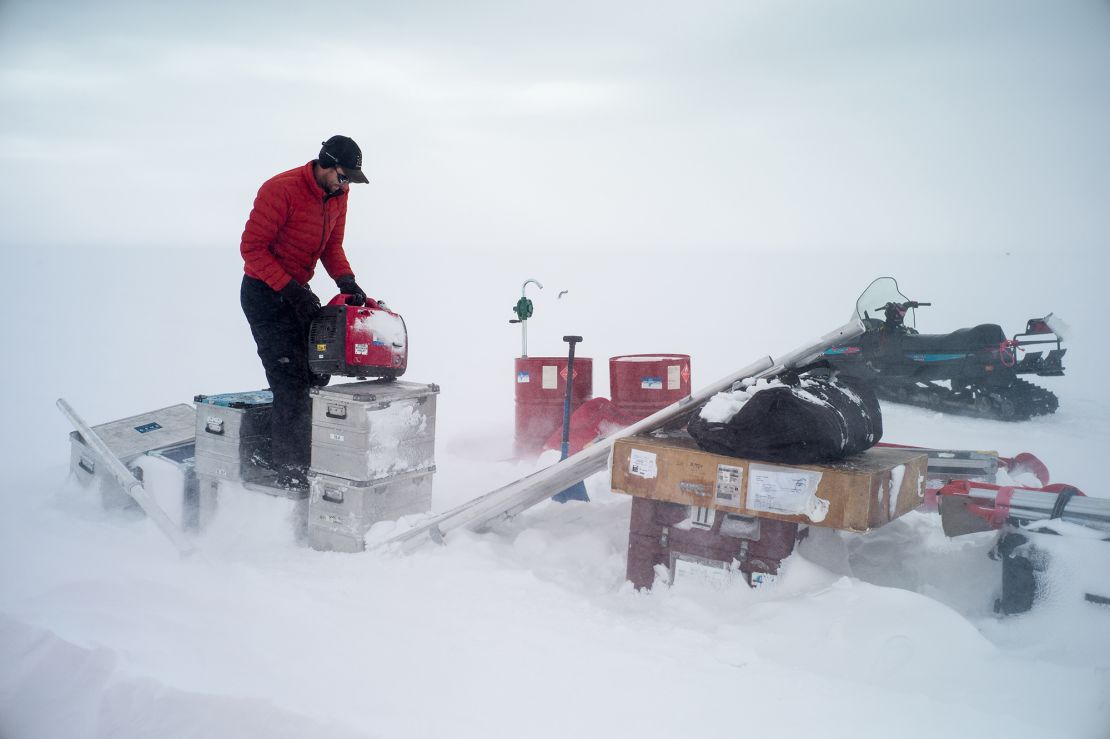 Colgan and his colleagues have been keeping track of the debris and waste left behind at Camp Century, which now lie more than 98 feet (30 meters) below the surface.