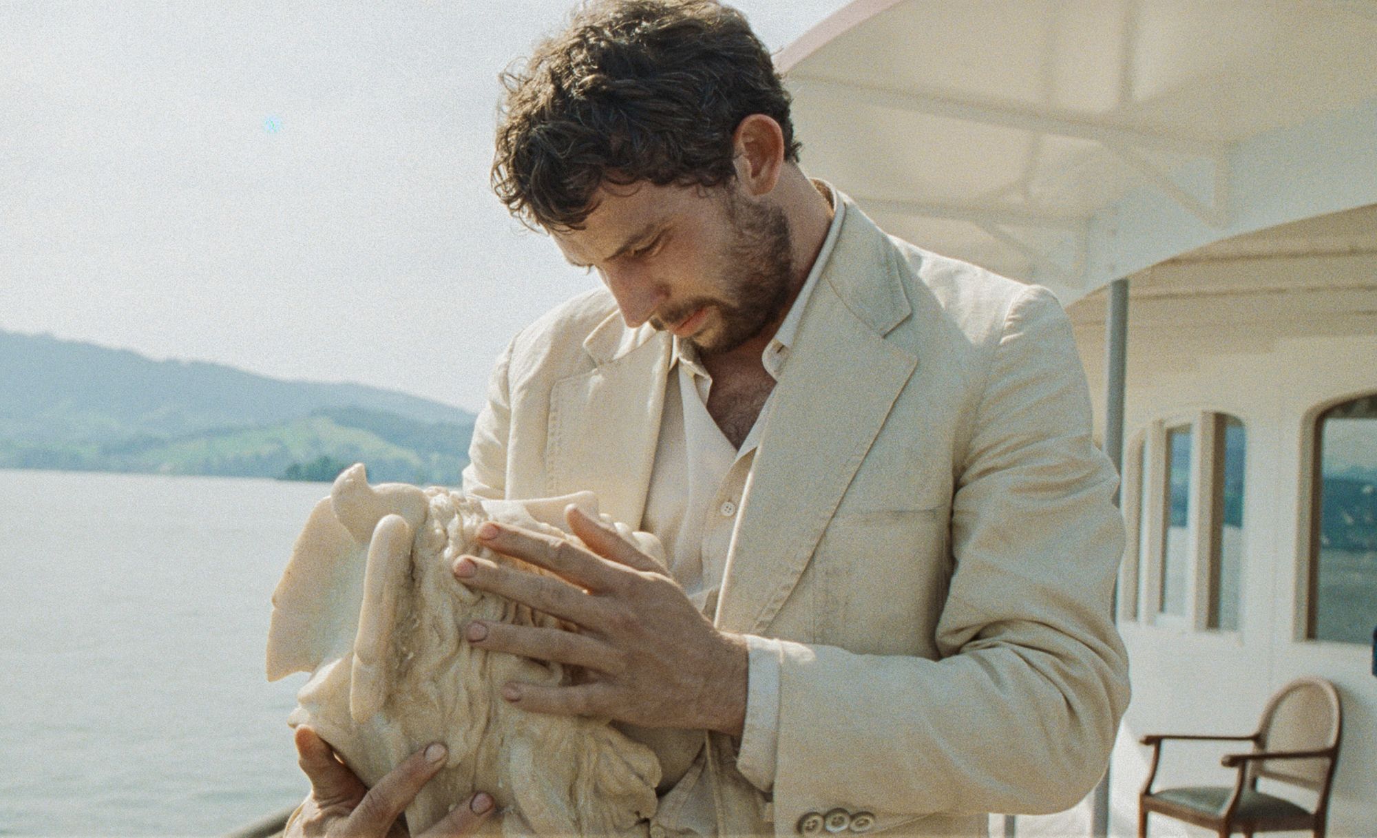Josh O'Connor plays Arthur, a conflicted grave robber in Alice Rohrwacher's film "La Chimera."