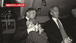 Donald Trump and his kids, Eric and Ivanka Trump, are seen with Jeffrey Epstein at the Harley Davidson Cafe opening in New York in 1993.