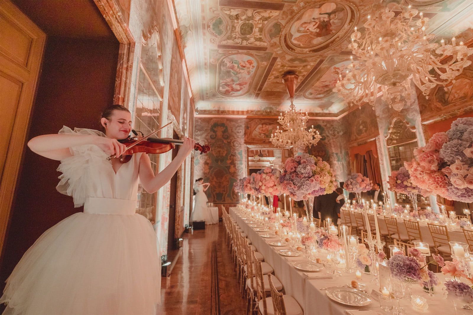 Entertainment is a big part of any luxurious destination wedding.