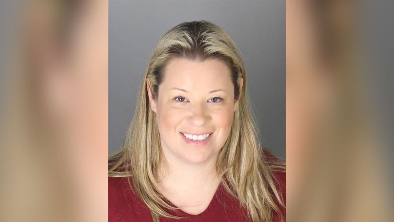 Mugshot of pro-Trump lawyer Stefanie Lambert, which was taken after she surrendered to authorities in Michigan on March 21, 2024.