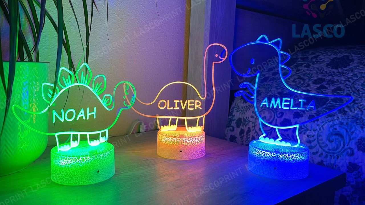 Lascoprint Kids Personalized Acrylic Night Light Dinosaur product card cnnu.jpg