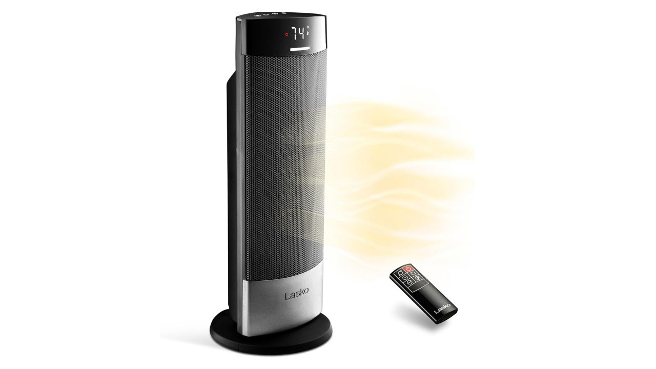 Lasko CT18950 Ellipse Ceramic Tower Heater product image with a white background