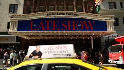 NEW YORK, NY - SEPTEMBER 08:  Atmosphere at the first taping of "The Late Show With Stephen Colbert" on September 8, 2015 in New York City.  (Photo by John Lamparski/Getty Images)