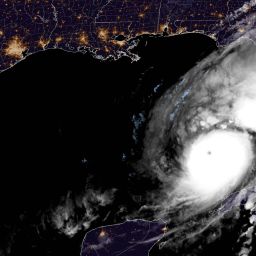 This satellite image, taken at 5:31 a.m. ET on October 9, 2024, shows Hurricane Milton as it heads toward Florida.