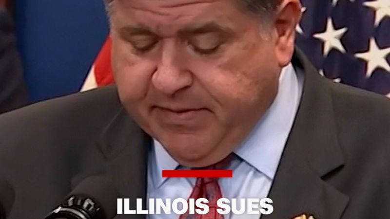 Illinois sues Trump for National Guard deployment plan to Chicago