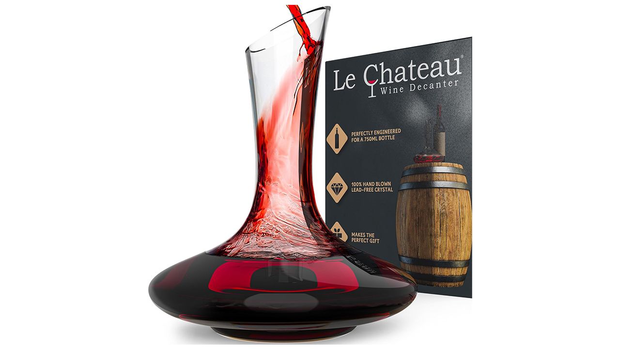 A photo of the Le Chateau Red Wine Decanter