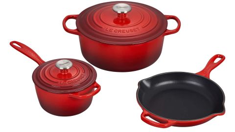 Le Creuset Enameled Cast Iron Signature Cookware Set