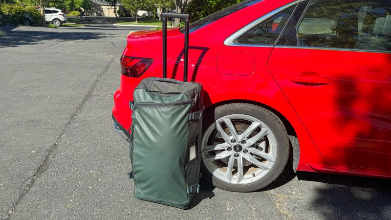 Away Outdoor Rolling Duffle 85L review | CNN Underscored
