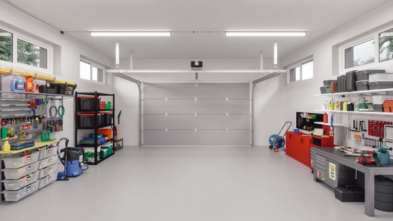 31 Piece Plastic Mounted Wall Organiser Storage Bin & Board Set Garage 