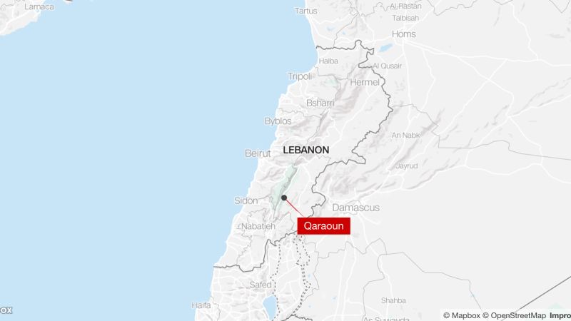 Israel launches multiple airstrikes on southern Lebanon, killing Hezbollah special forces commander