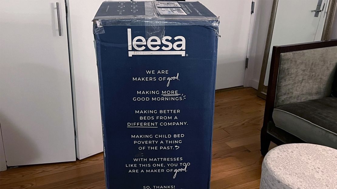 Like most direct-to-consumer bed-in-a-box brands, Leesa does a good job fitting a full-size mattress into a packing box that's easy enough for a couple of people to handle and install. And if you don't have a helper, for $199 extra the company provides white-glove delivery service including setup in the room of your choice and removal of your old mattress.