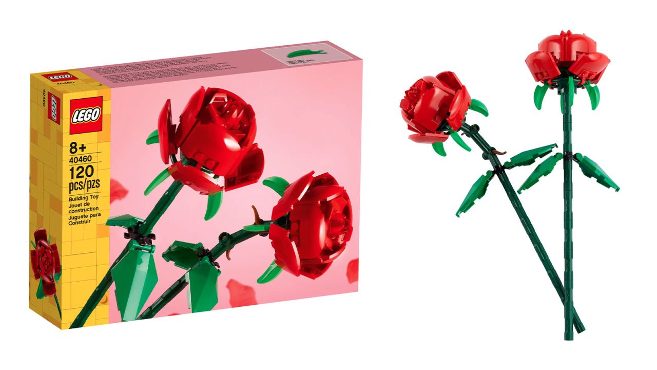 Lego Roses and their box.