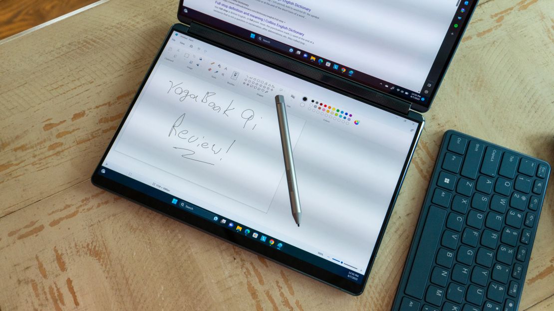 Lenovo Yoga Book 9i CNN notepad cnnu