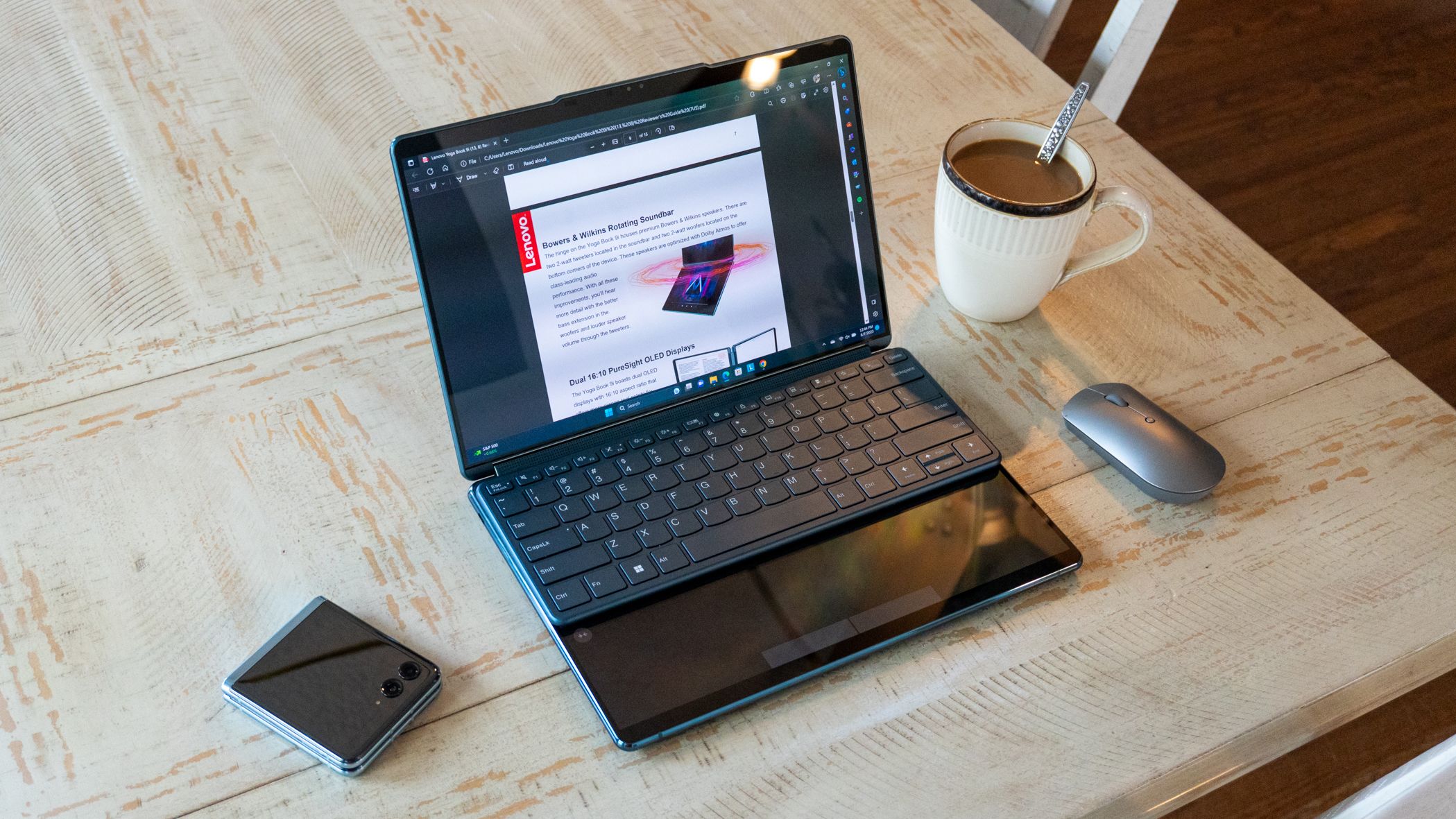 Lenovo Yoga Book 9i review: The right kind of weird