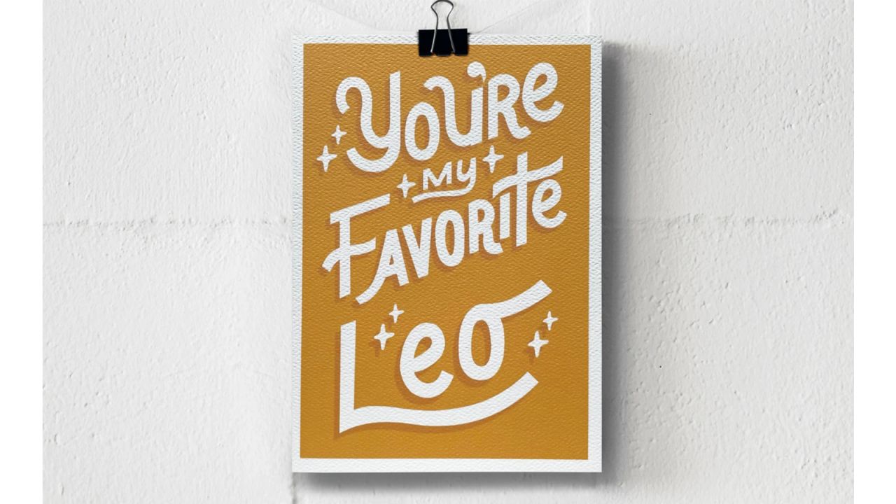 leo gift guide etsy bday card new