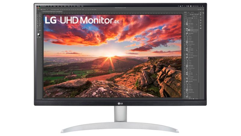 LG 27UP600-W UHD Monitor 4K