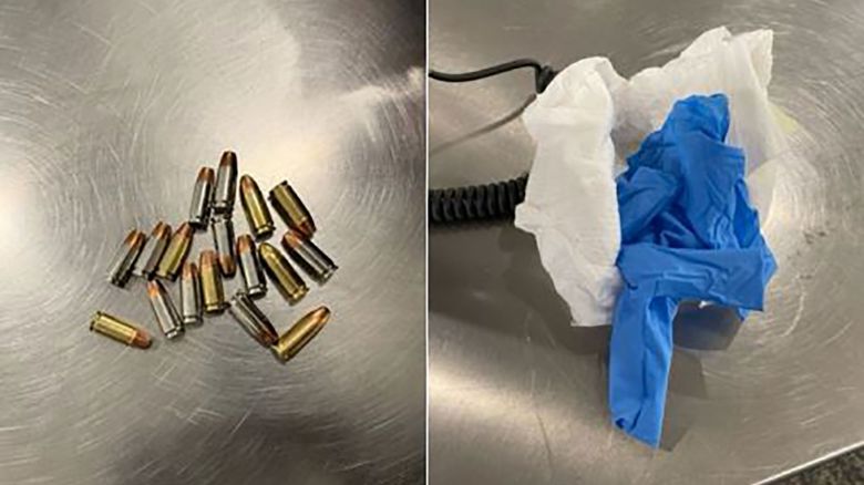 Transportation Security Administration officers at LaGuardia Airport removed 17 bullets from a diaper from a man’s carry-on bag on December 20 when when it triggered an alarm in the security checkpoint X-ray unit.
