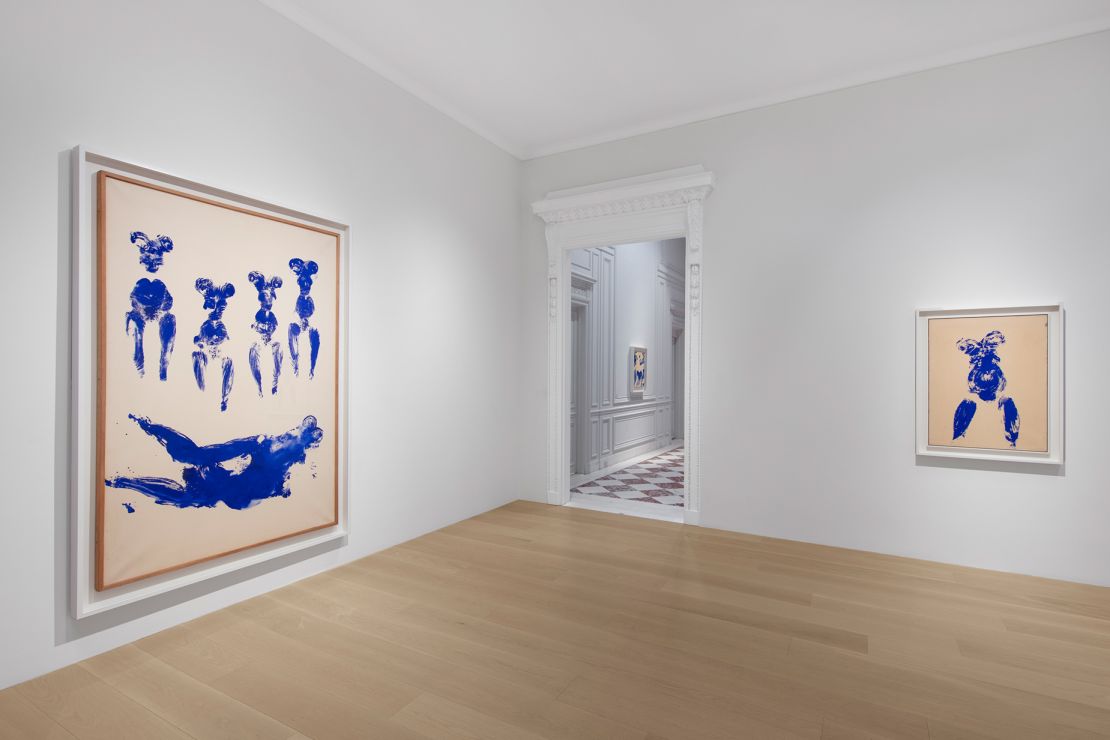 "Yves Klein: The Tangible World" exhibits many of the artist's rarely-seen works, with a focus on expressions of the body.